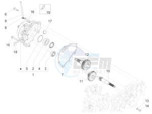 PRIMAVERA 125 4T 3V IE ABS-NOABS E3-E4 (EMEA) drawing Reduction unit