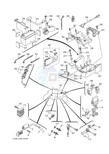 YFM700R YFM7RSEB RAPTOR 700 SPECIAL EDITION (1ASH 1ASJ 1ASG) drawing ELECTRICAL 1