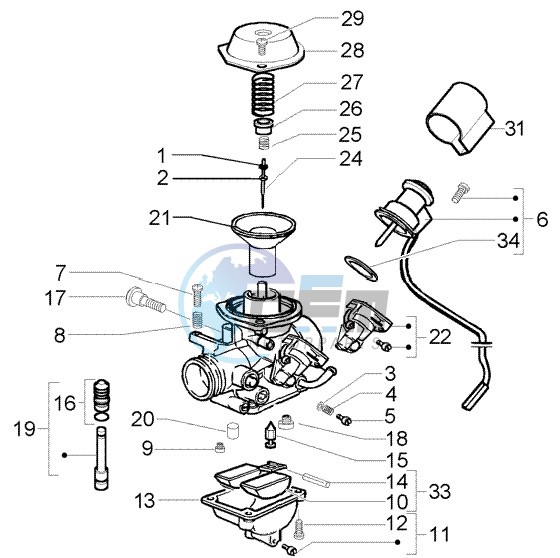 Carburettor (Walbro-Keihin)