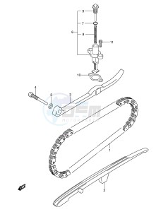 AN400 (E2) Burgman drawing CAM CHAIN