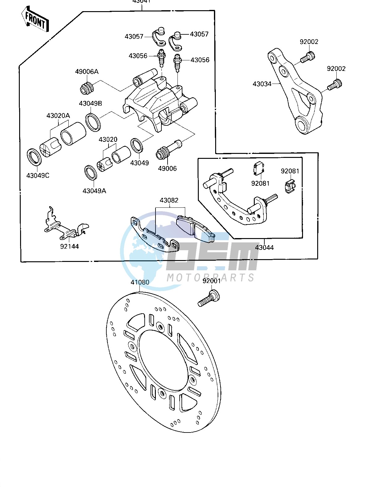 REAR BRAKE