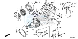 CRF150RBE CRF150RB Europe Direct - (ED) drawing AIR CLEANER