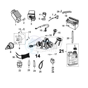 KISBEE RS drawing ELECTRIC PART