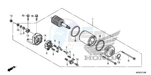 NC700DD INTEGRA E drawing STARTING MOTOR