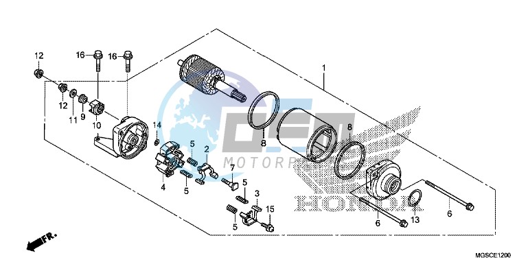 STARTING MOTOR