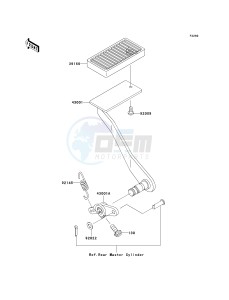 VN 1600A A[VULCAN 1600 CLASSIC] (A1-A3) [VULCAN 1600 CLASSIC] drawing BRAKE PEDAL_TORQUE LINK-- A1_A2- -