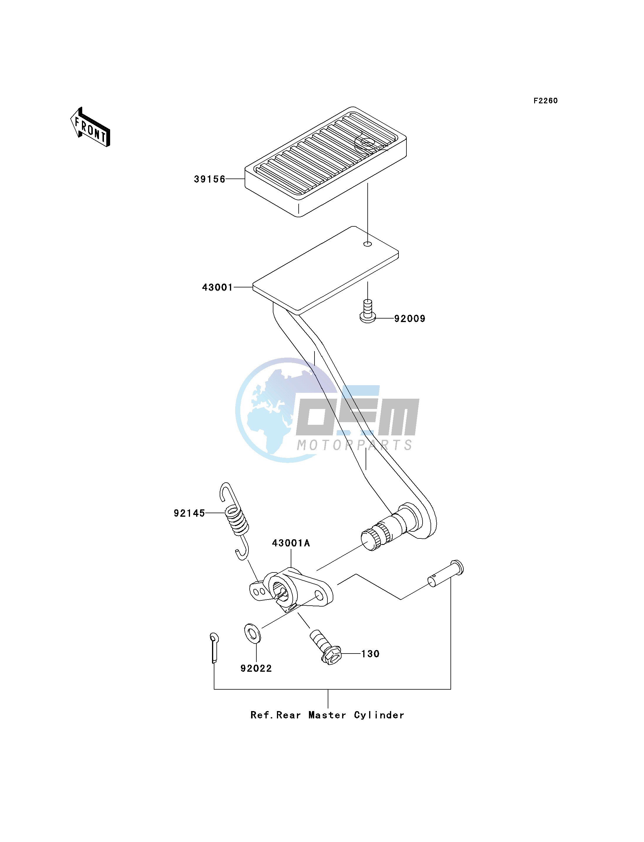 BRAKE PEDAL_TORQUE LINK-- A1_A2- -