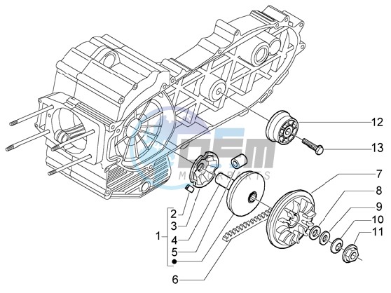 Driving pulley