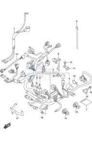 DF 20A drawing Harness Remote Control w/Power Tilt