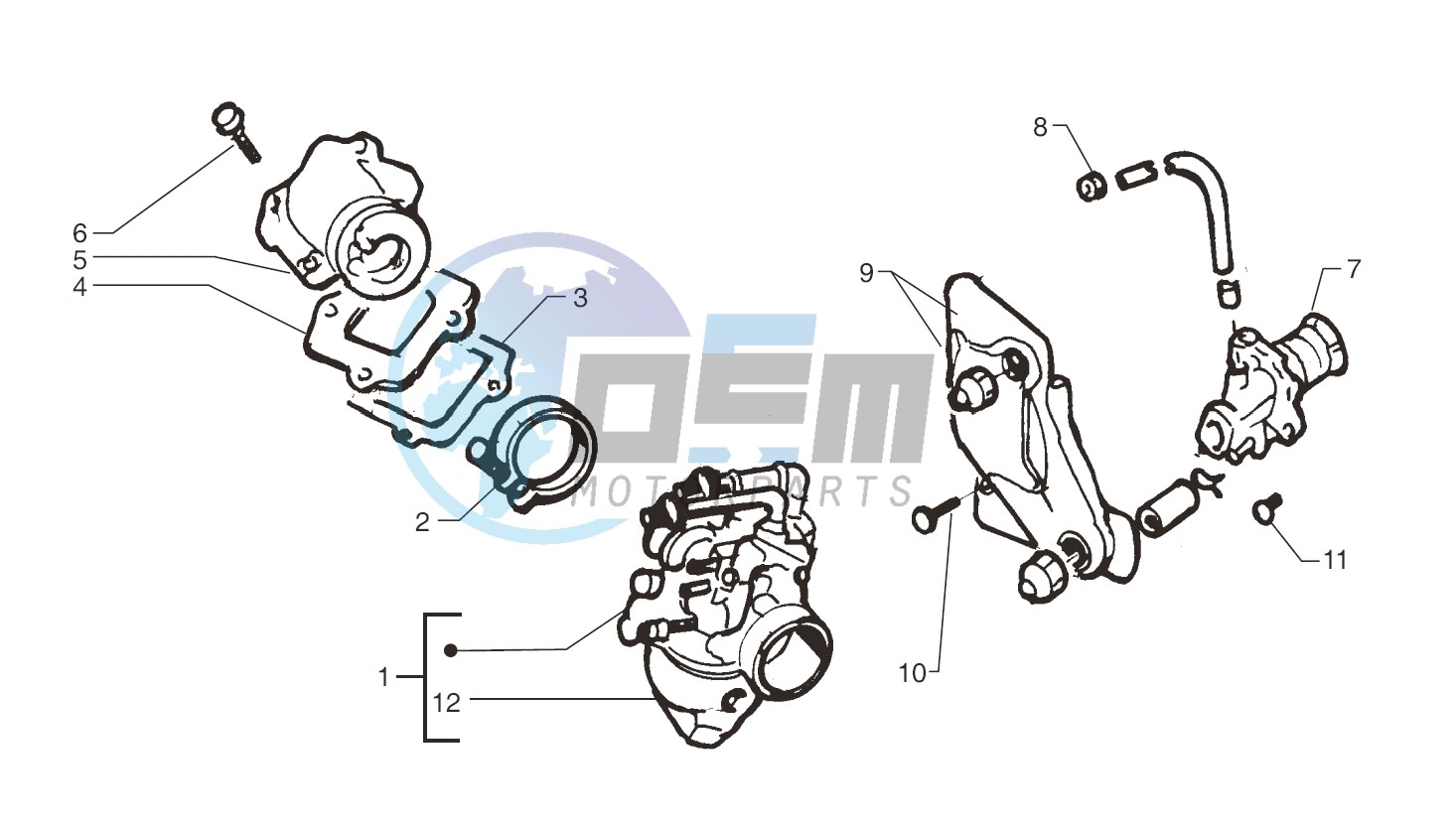 Oil pump - Carburettor