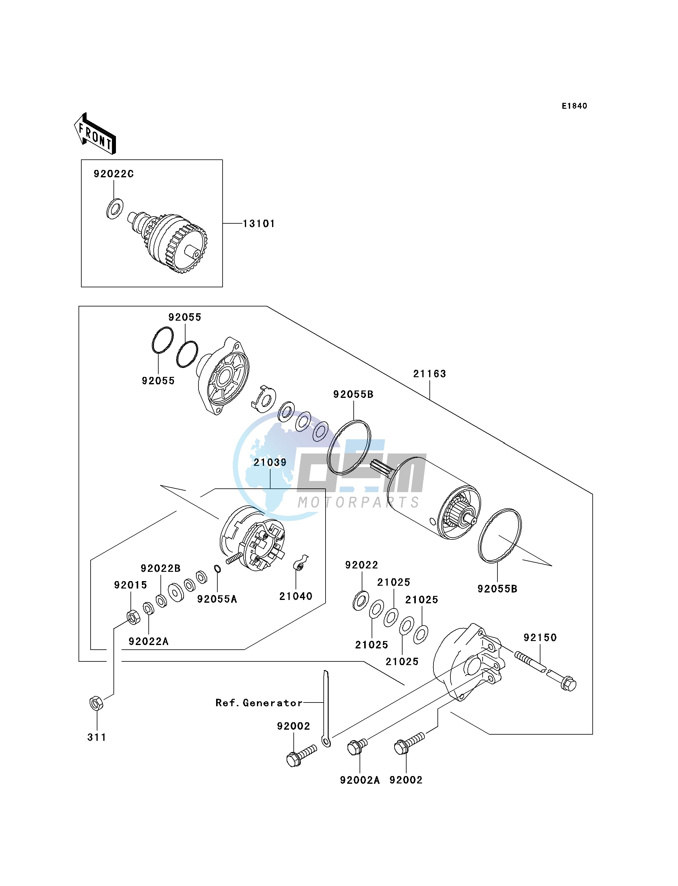 STARTER MOTOR