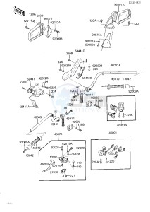 ZN 1300 A [VOYAGER] (A5-A6) [VOYAGER] drawing HANDLEBAR