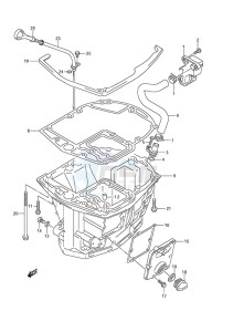 df 175 drawing Oil Pan