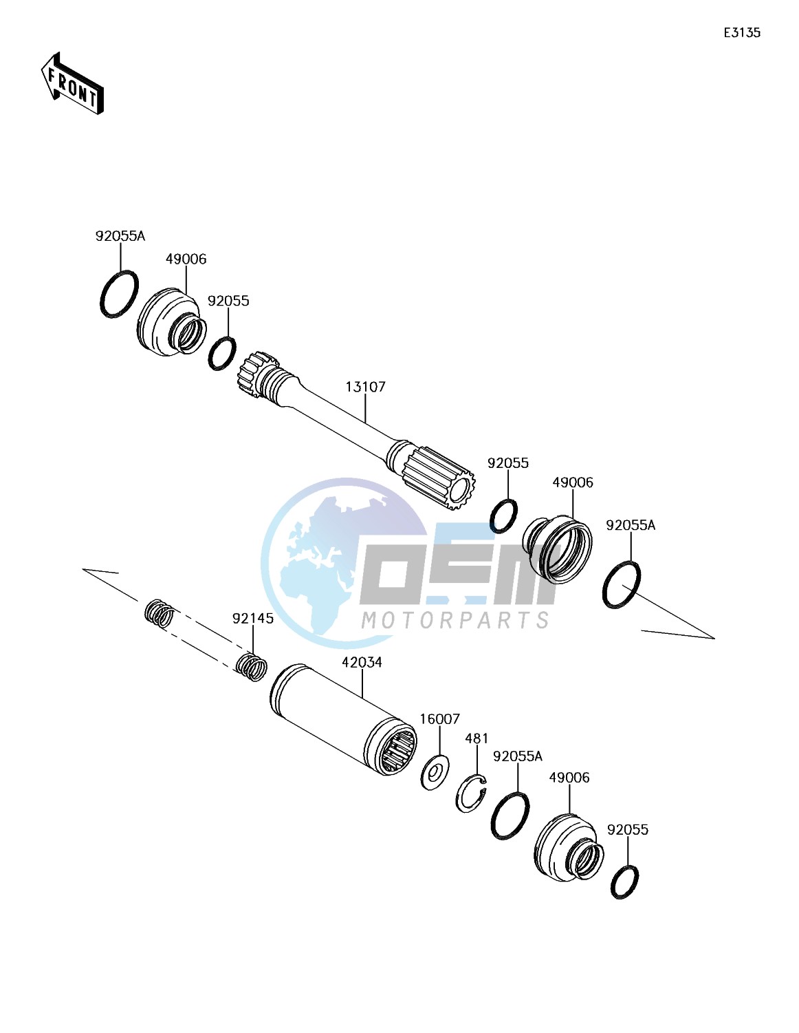 Drive Shaft-Propeller