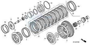 CBR1000RR9 Australia - (U / MME) drawing CLUTCH