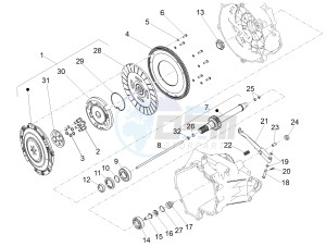 V7 III Racer 750 e4 (NAFTA) drawing Clutch