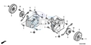 GL18009 UK - (E / AB MKH NAV) drawing COOLING FAN