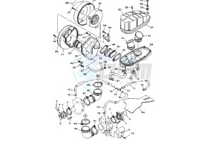 XVS A DRAG STAR CLASSIC 1100 drawing INTAKE