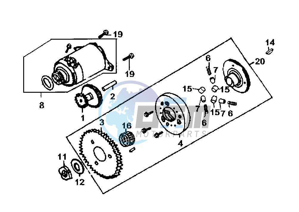 STARTING MOTOR