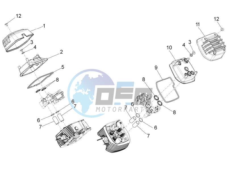 Cylinder head - valves