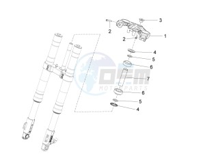 RS 125 RS 4T E4 ABS (EMEA) drawing Steering