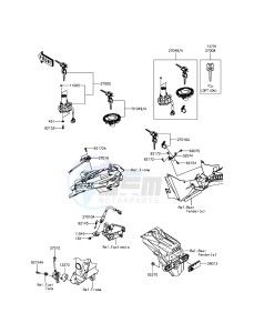 NINJA 300 EX300AEF XX (EU ME A(FRICA) drawing Ignition Switch