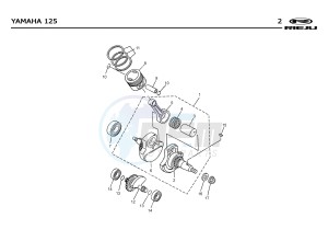 RS2 NAKED 125 drawing T02  CRANKSHAFT