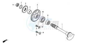 CRF250X drawing BALANCER