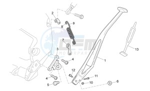 RXV-SXV 450-550 drawing Central stand