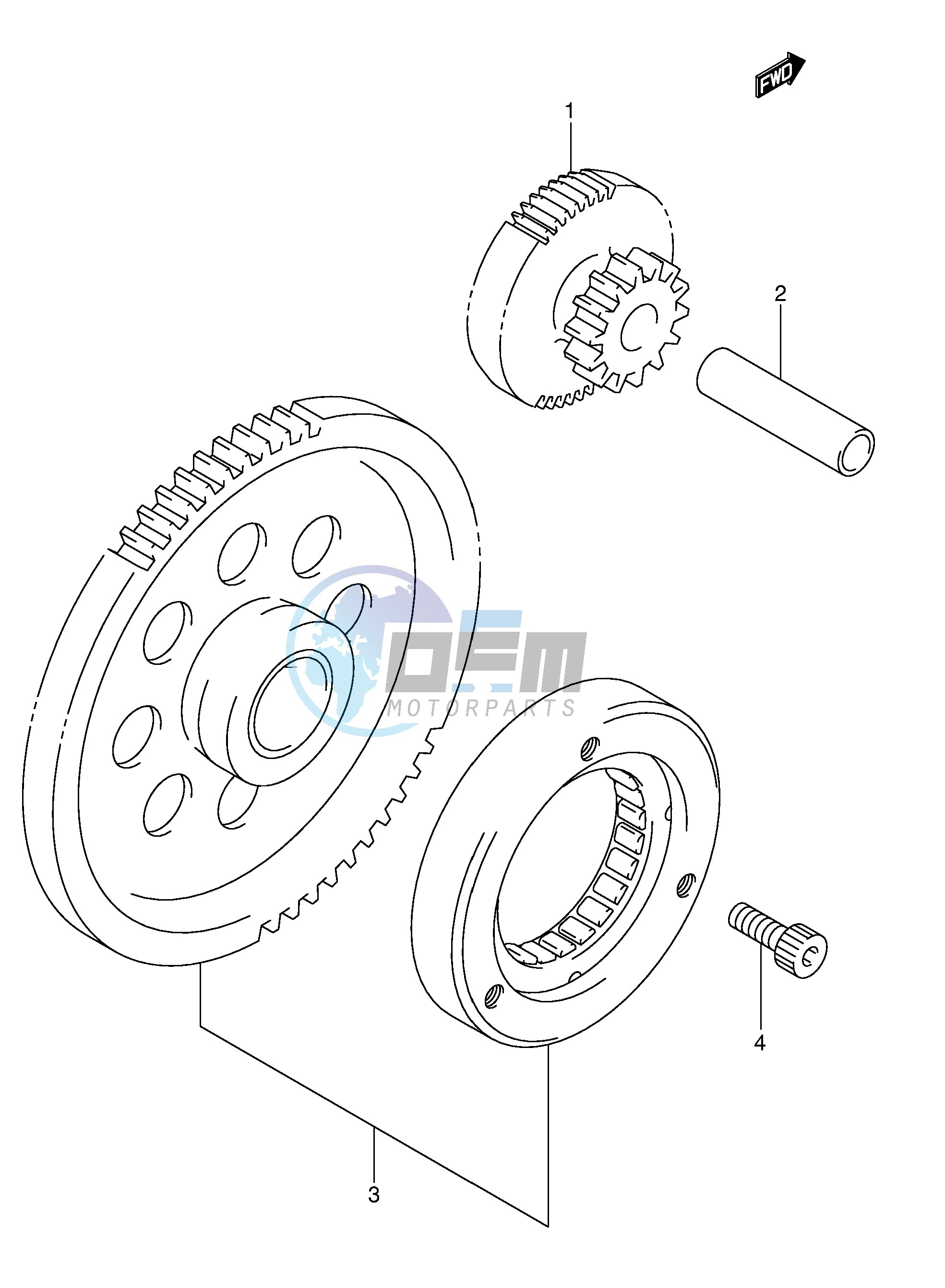 STARTER CLUTCH