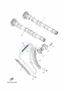 MT-10 MTN1000 (B67P) drawing CAMSHAFT & CHAIN