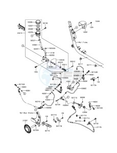 VULCAN_1700_VOYAGER_ABS VN1700BGF GB XX (EU ME A(FRICA) drawing Rear Master Cylinder