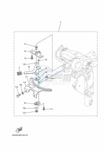 F15CEH drawing TILLER-HANDLE