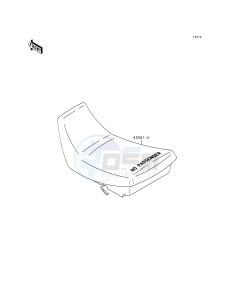 KLF 300 C [BAYOU 300 4X4] (C1-C4) [BAYOU 300 4X4] drawing SEAT