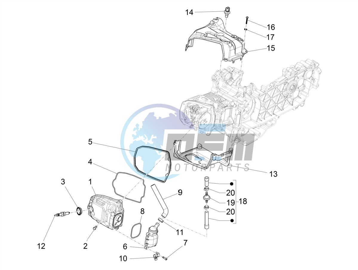 Cylinder head cover