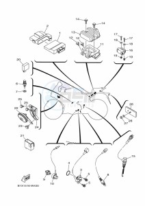 YZF250-A (B1X5) drawing ELECTRICAL 2