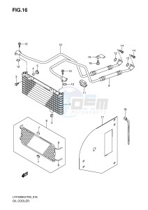 LT-F400 (P24) drawing OIL COOLER