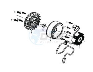 JET 14 45KMH 50 (L8) EU EURO4 drawing MAGNETO / FLYWHEEL