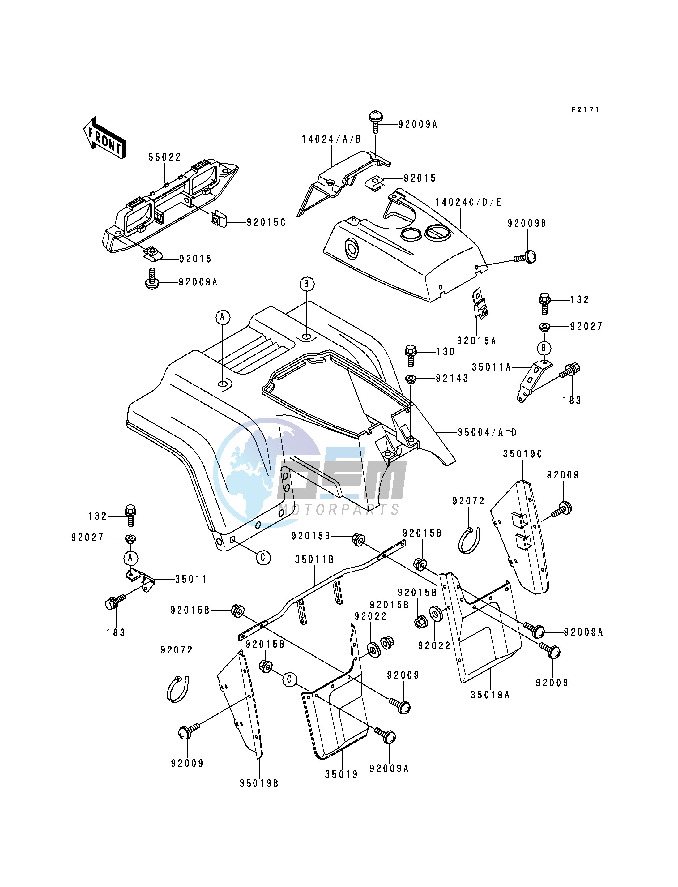 FRONT FENDER-- S- -