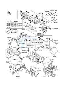 KVF750 4x4 KVF750LCS EU GB drawing Chassis Electrical Equipment