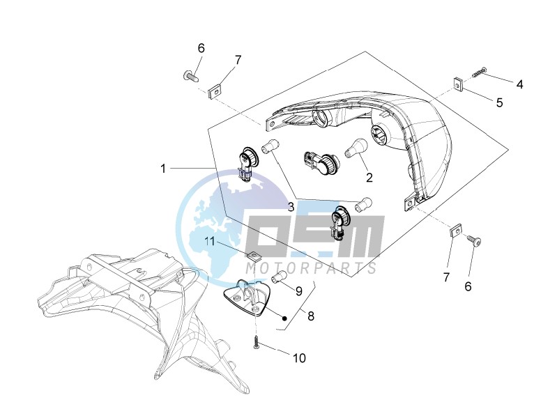 Tail light - Turn signal lamps