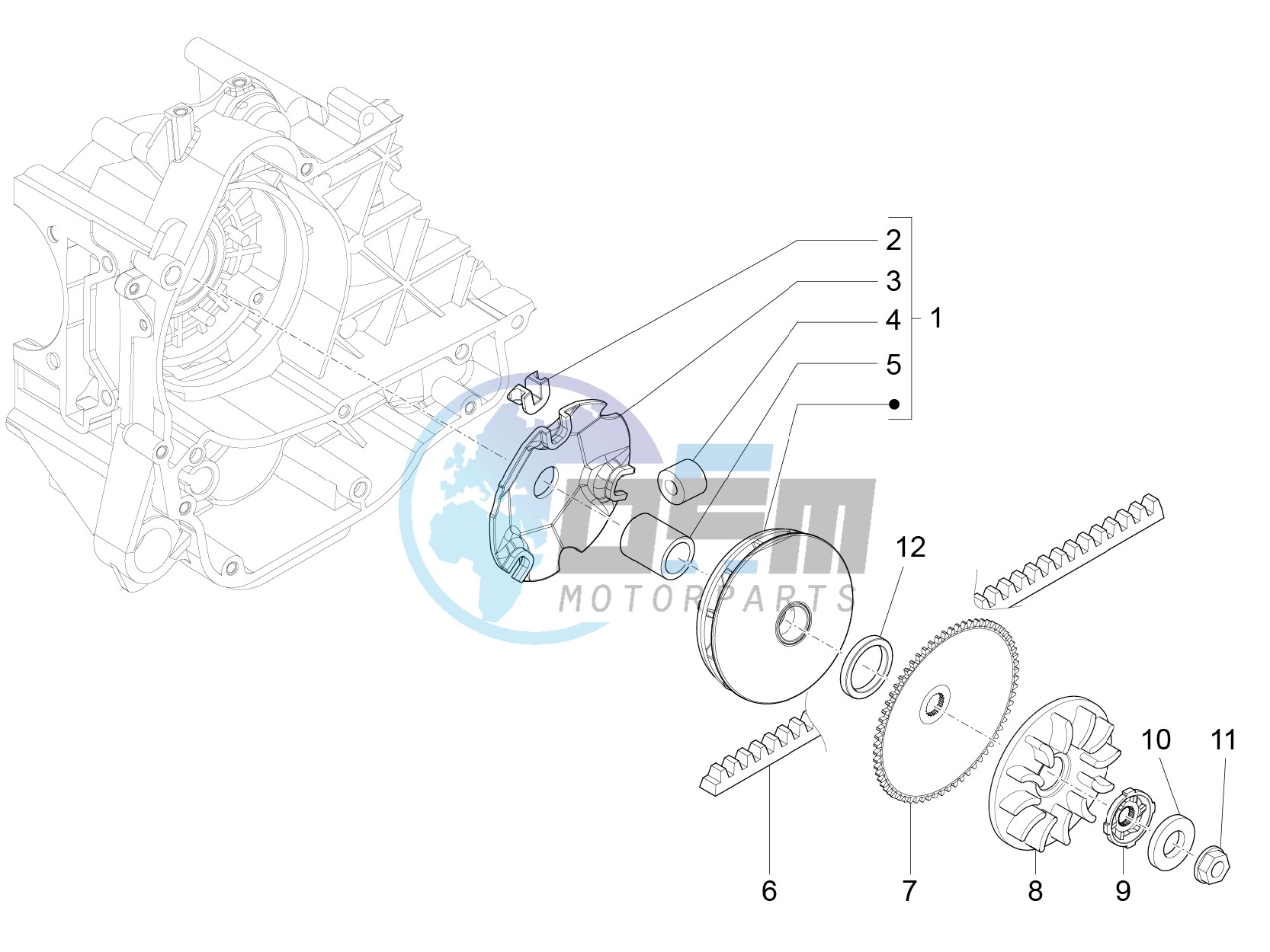 Driving pulley