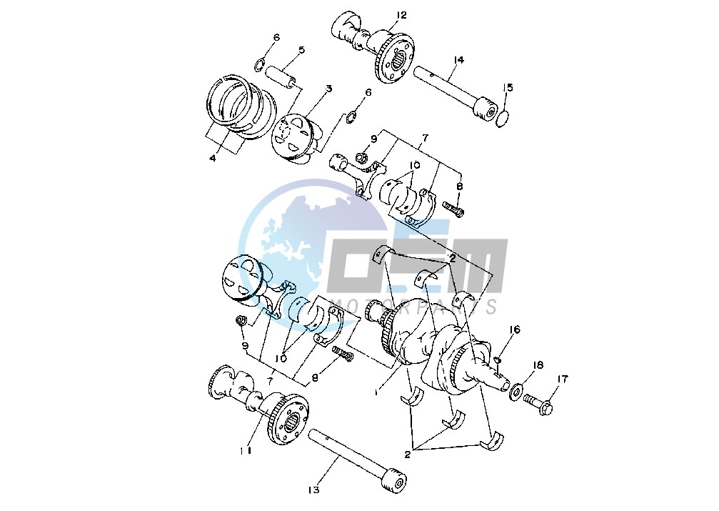 CRANKSHAFT PISTON