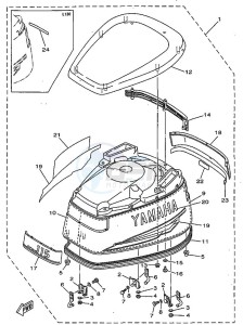 115C drawing FAIRING-UPPER