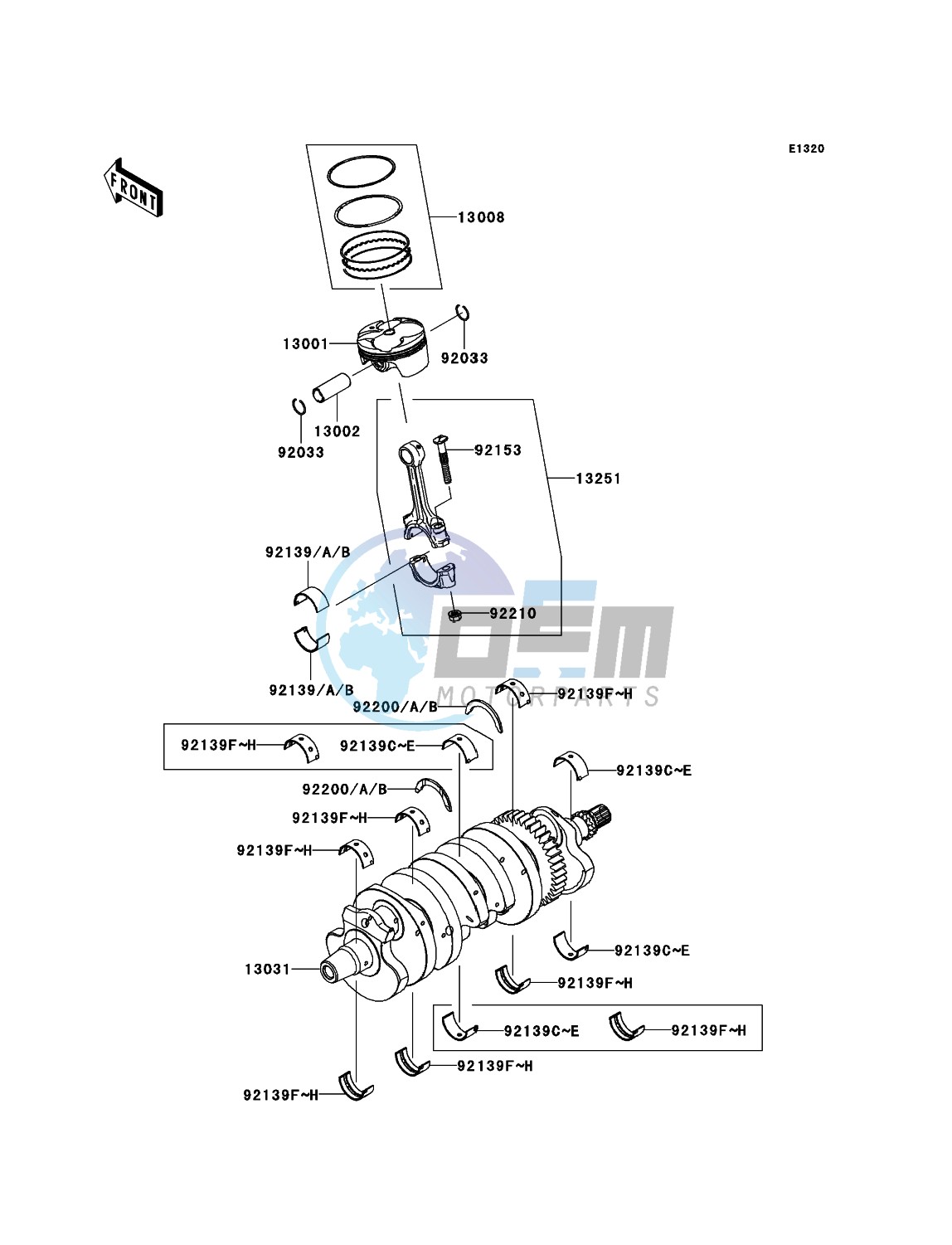 Crankshaft/Piston(s)