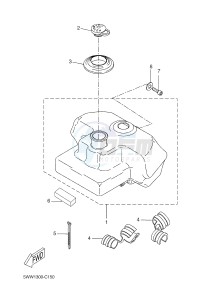 CW50 BOOSTER (5WWR) drawing OIL TANK