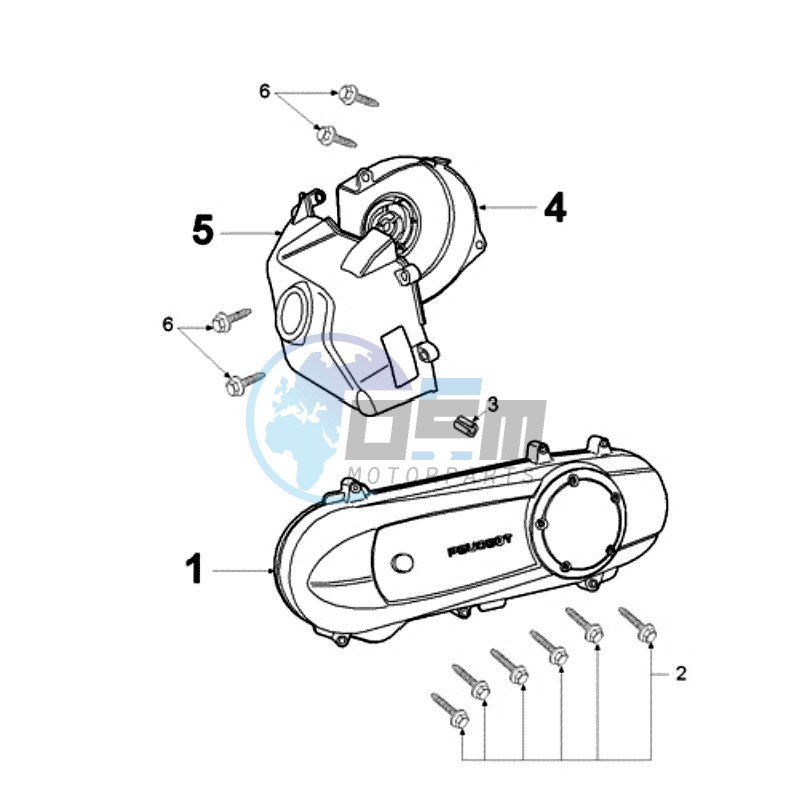 CRANKCASE COVER