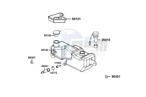 G-DINK 50 Netherlands drawing Oil Tank