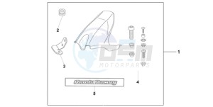 CBR1000RA9 ED / ABS REP drawing HUGGER PEARL SIREN BLUE