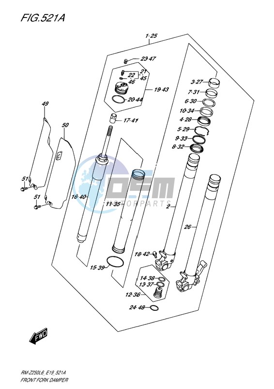 FRONT FORK DAMPER